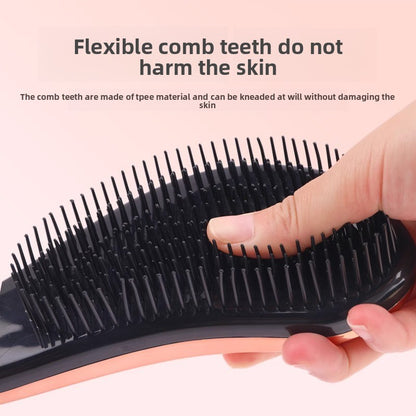 Pet grooming brush