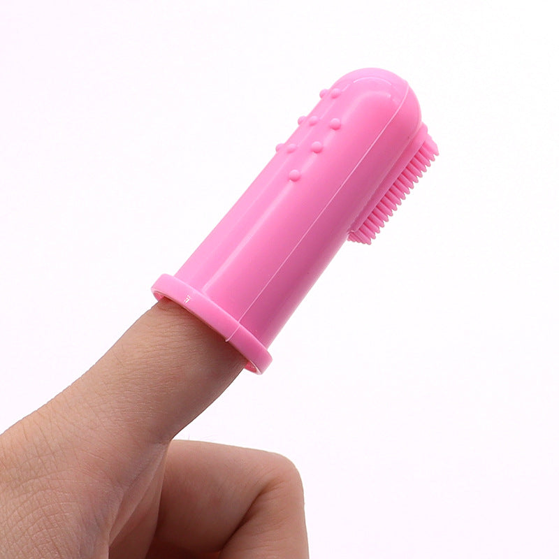 Pet Finger Toothbrush for Cats and Dogs