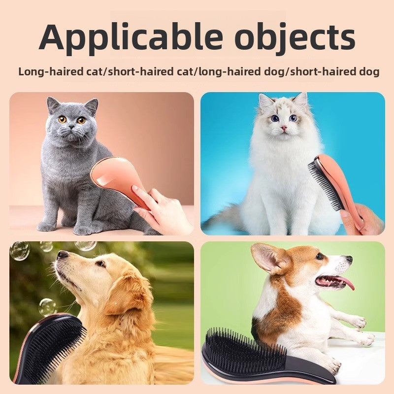 Pet grooming brush