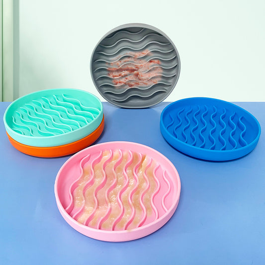 Silicone Slow Feeder Licking Mat for Pets