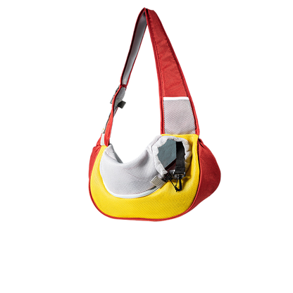 Pet Mesh Carrier Bag with Adjustable Strap